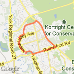 July 14, 2012 Route route map