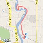 short walk route map