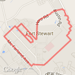 Long Run 11 miles route map