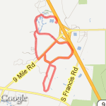 10 mile WGV route map