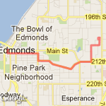 Work Route route map