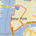 Houston Loop route map