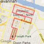 7 miles downtown route map