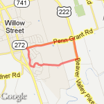 PennnGrant route map