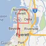 usps 7 1/2 route map