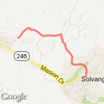 Runaway Bride 5k route map