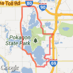 Gire-Lake James route map