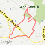 Brundage 3.25 mile route map