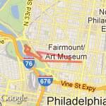 Lemon Hill 1st Way route map