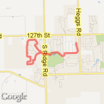 4.53 miles route map