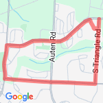 Left run route route map