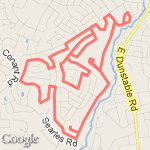 8.6 mile run route map