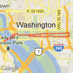 Memorial Bridget route map