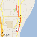 Stormonth Loop  route map