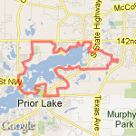 A possible long board loop route map