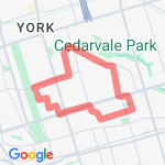 7.5km all rounder route map