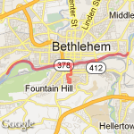 lehigh 12 mile trail run route map