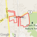 LaPlata #2 route map