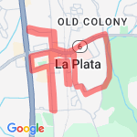 LaPlata #3 route map