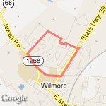 Two mile loop route map