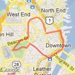 run at work route map