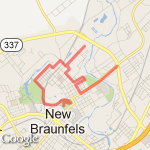 Comal Route route map