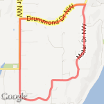 drummond loop route map