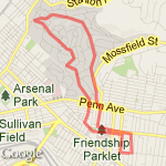 3.5 Miler route map