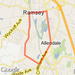 Ramsey- Main Street route map