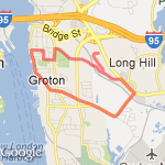 5 mile loop route map