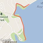 WRL 1 mile route map