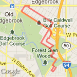 Chocolate shoppe route map