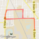 2 Elbel Loops route map