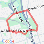 Riverdale Loop route map