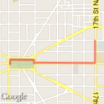 Lincoln Park route map