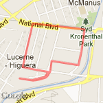 RUn route map