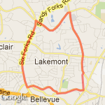 7mile route map