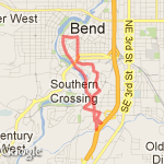 4 Miler From Home route map