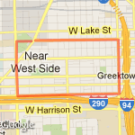 Greek Town 5k route map