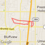 QUICK THREE route map