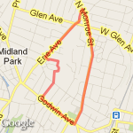 N Maple Loop route map