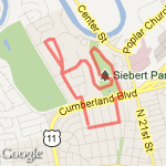 Country Club Hills route map