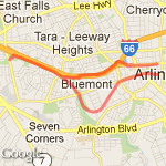 Ballston 6 route map