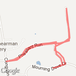 finch and pheasant  route map