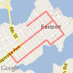 Eastport 1 route map