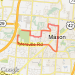 10 Mile Run route map