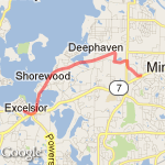 to excelsior route map