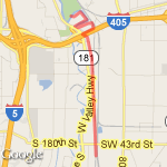 Inter urban walk route map