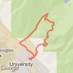 red butte loop from research park route map