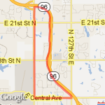 GoRun 6.5 Loop route map